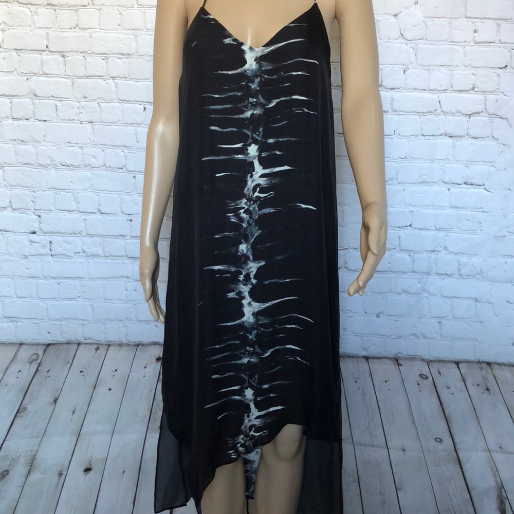 HAUTE HIPPIE tie-dye cami dress